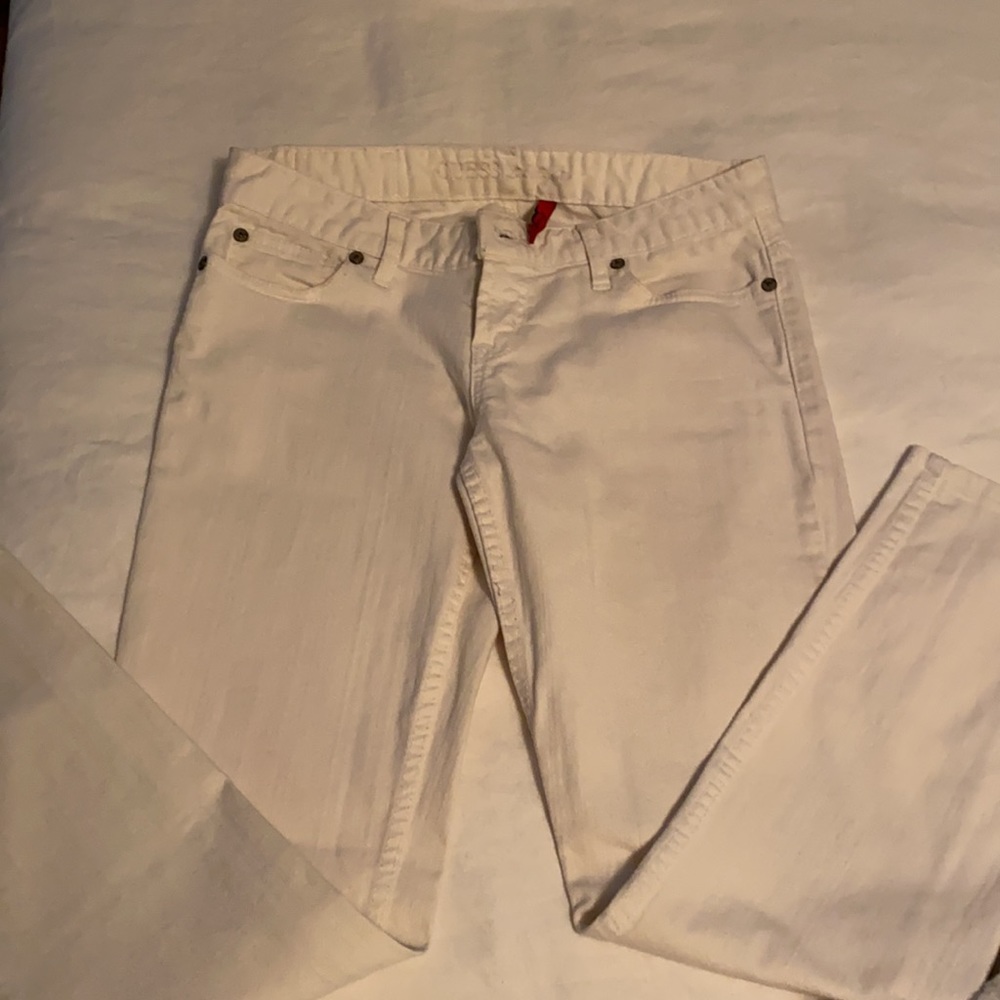 White guess skinny jeans